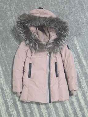 Mackage Blush Pink  Puffer Coat.